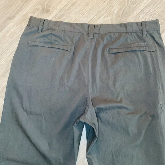 Exfficio Men’s Pants UPF30+ Kiawah Regular Size 42 Pebble Dark Green Outdoor NEW - Picture 15 of 16